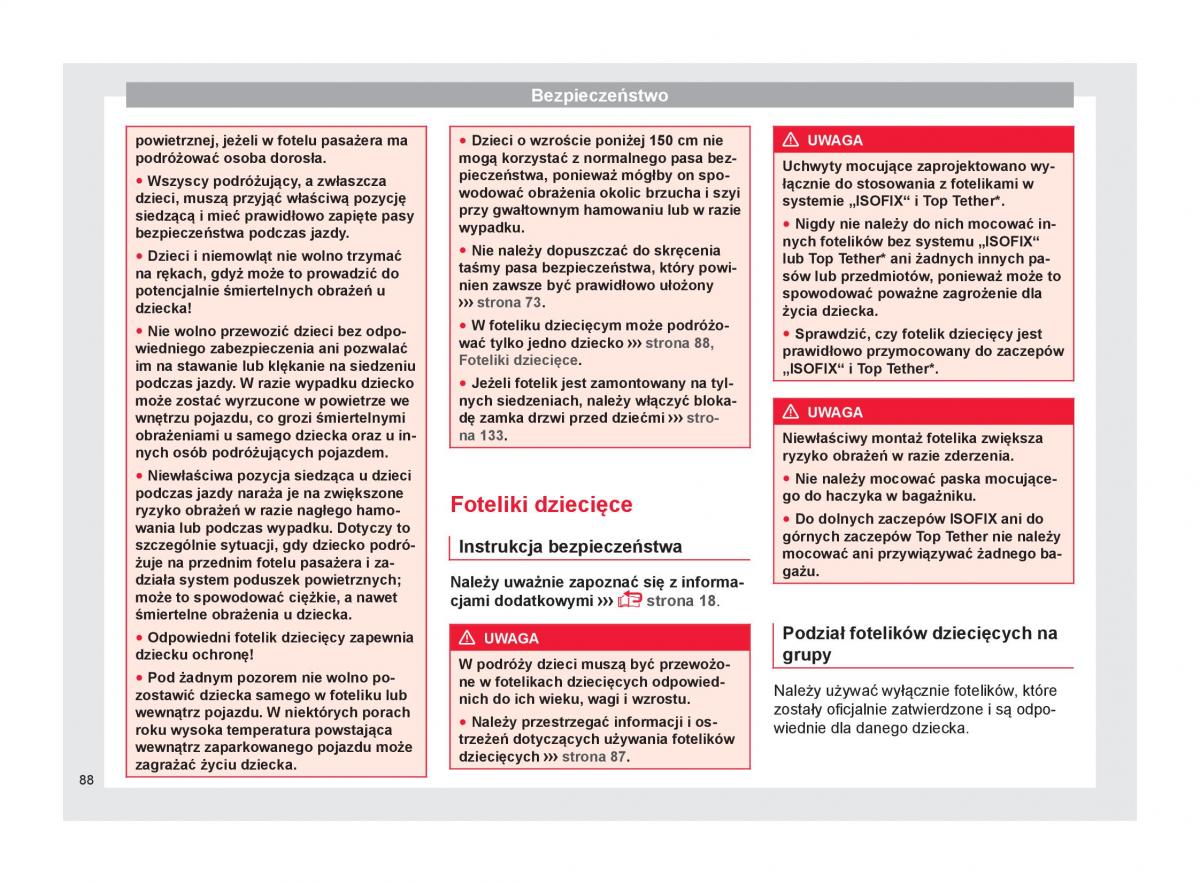 Seat Ateca instrukcja obslugi / page 90