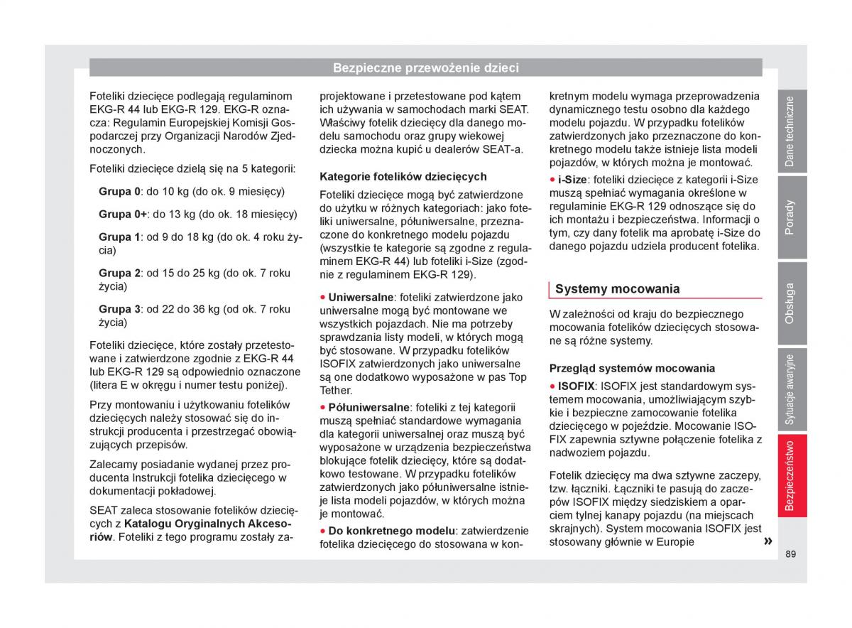 Seat Ateca instrukcja obslugi / page 91