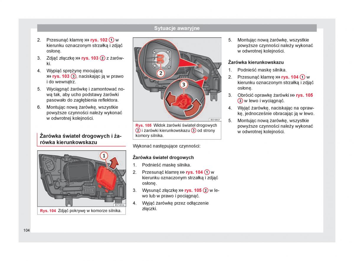 Seat Ateca instrukcja obslugi / page 106