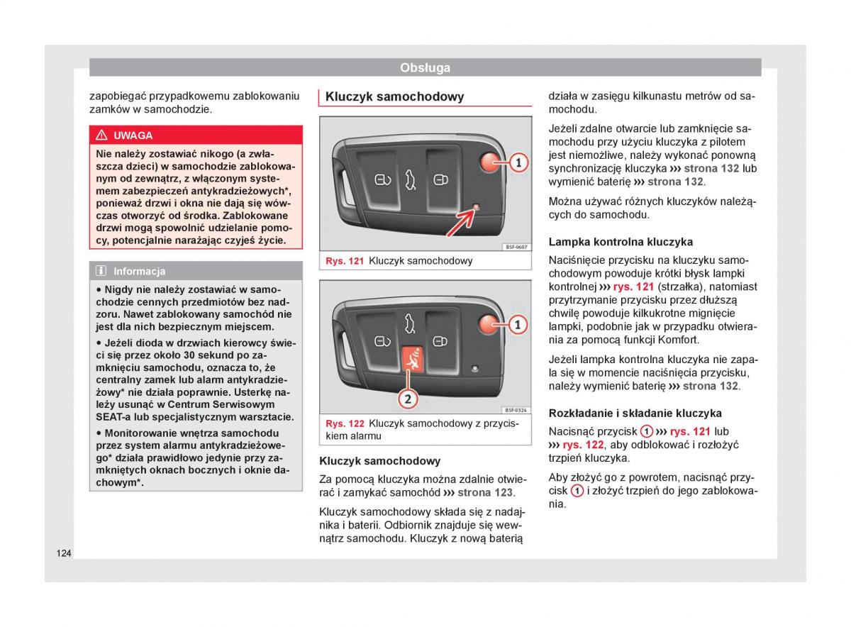 Seat Ateca instrukcja obslugi / page 126