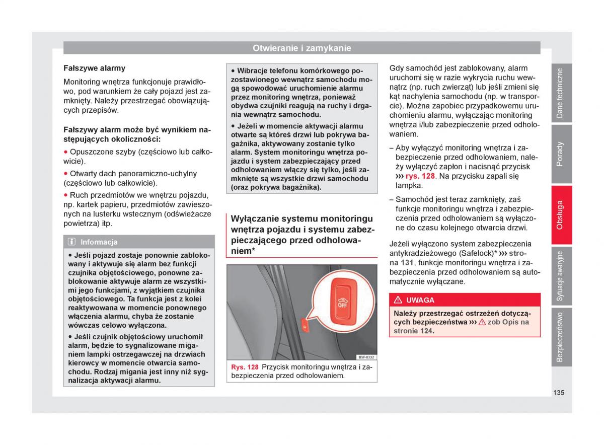 Seat Ateca instrukcja obslugi / page 137