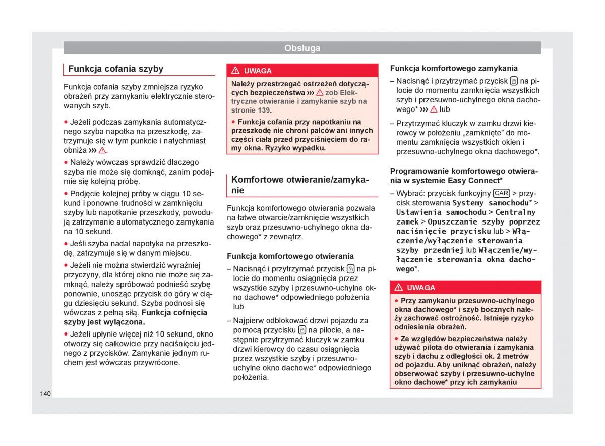 Seat Ateca instrukcja obslugi / page 142