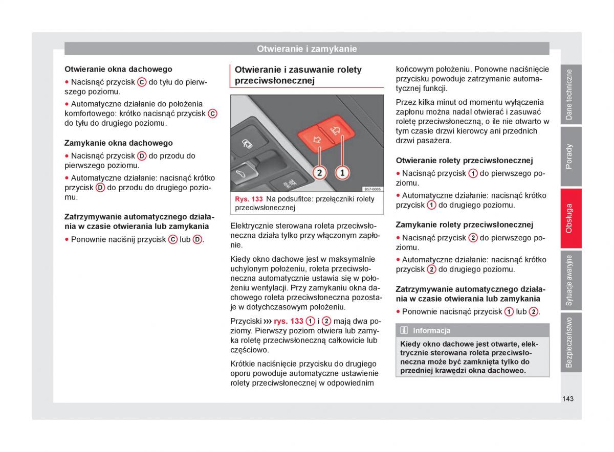 Seat Ateca instrukcja obslugi / page 145