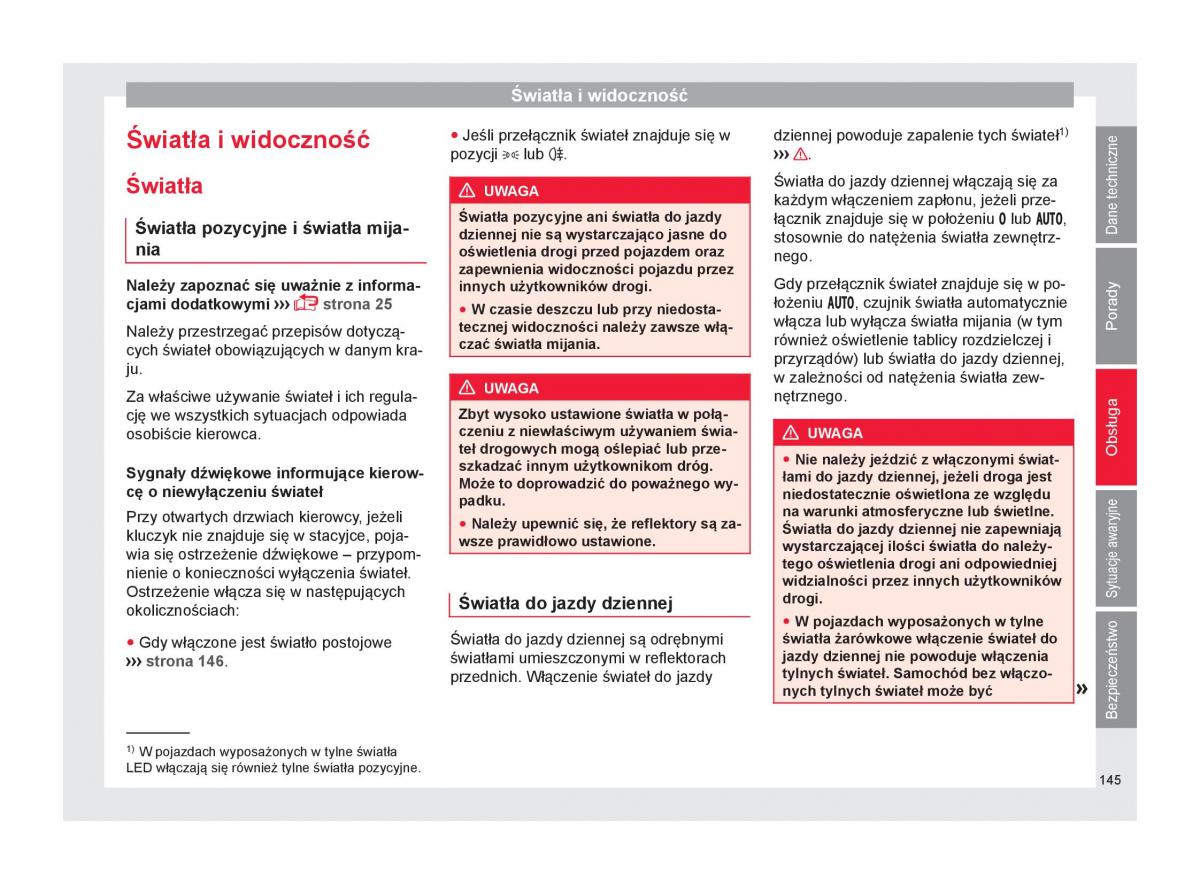 Seat Ateca instrukcja obslugi / page 147