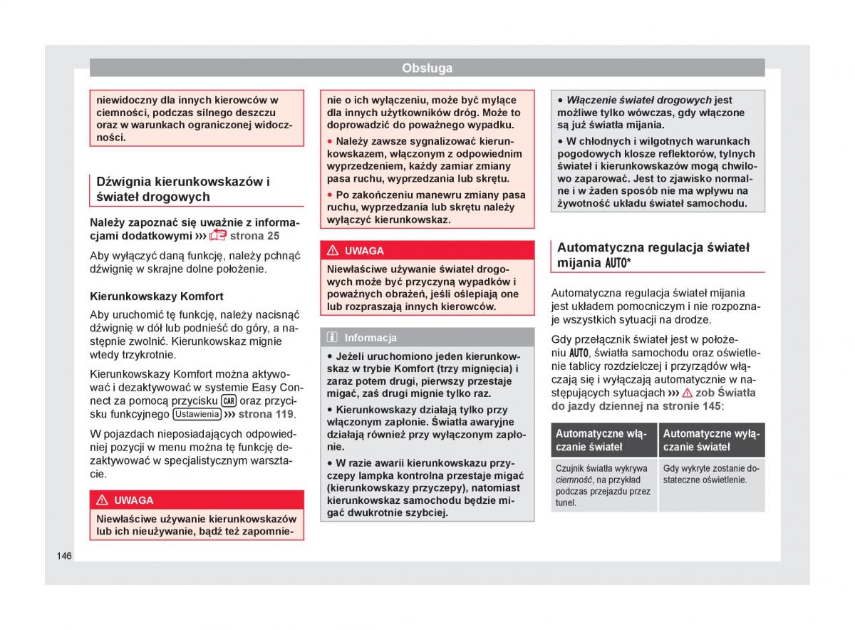 Seat Ateca instrukcja obslugi / page 148