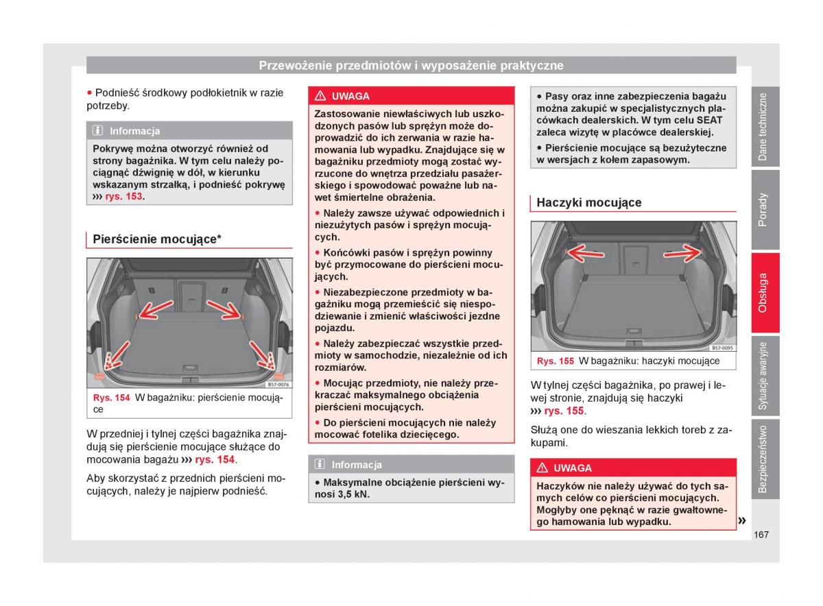 Seat Ateca instrukcja obslugi / page 169