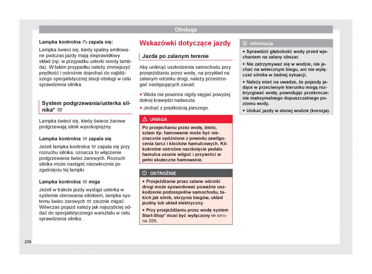 Seat Ateca instrukcja obslugi / page 210