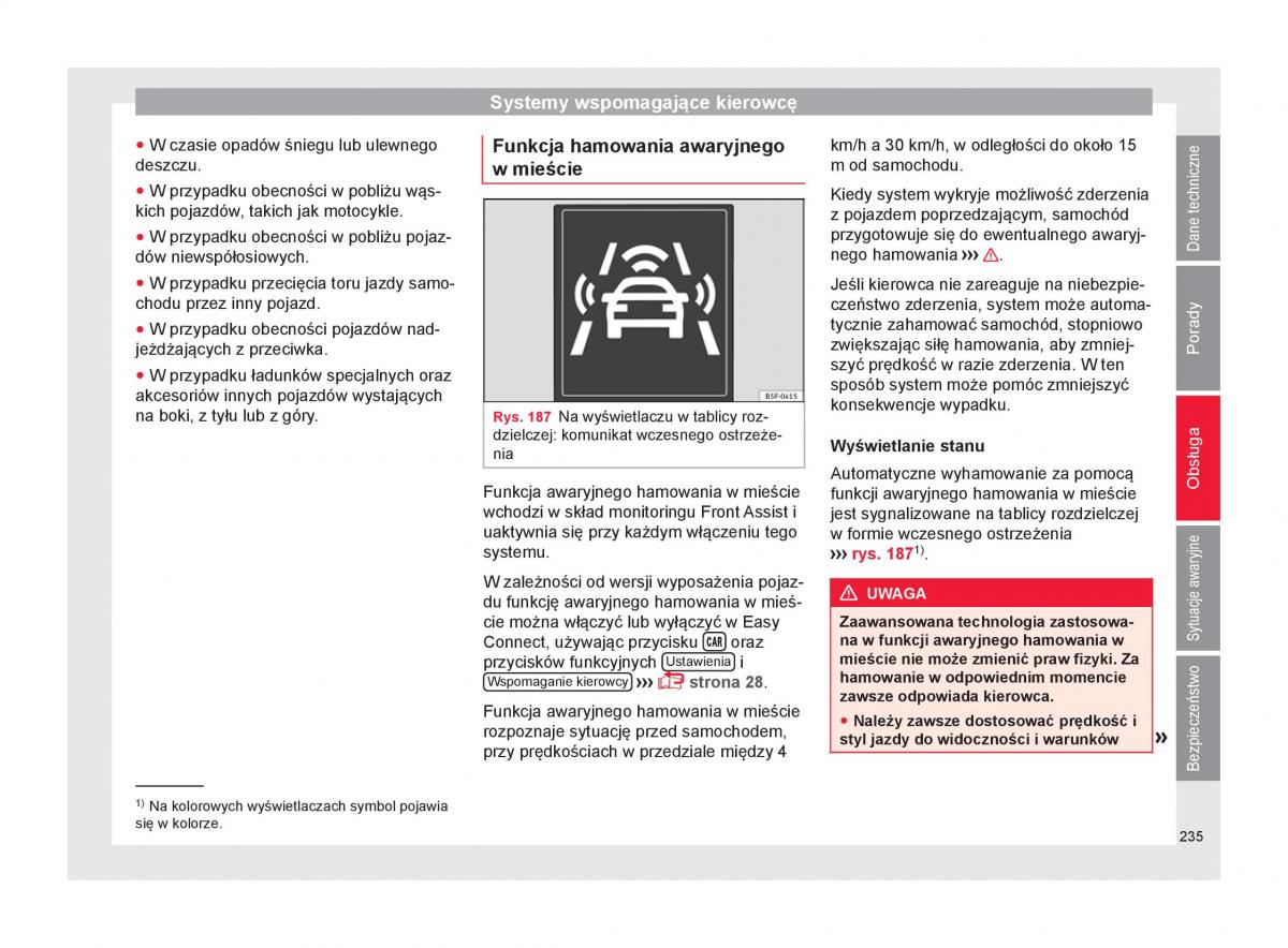 Seat Ateca instrukcja obslugi / page 237