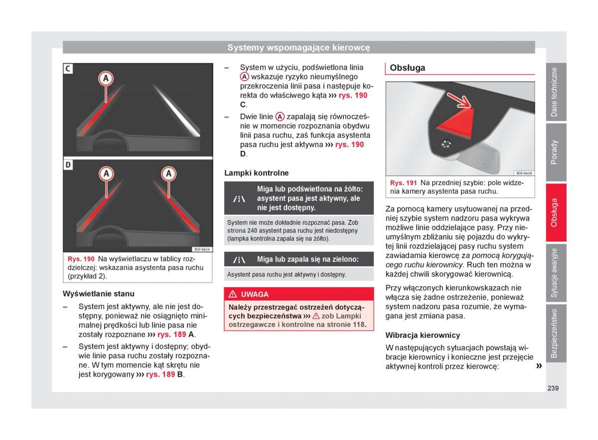 Seat Ateca instrukcja obslugi / page 241