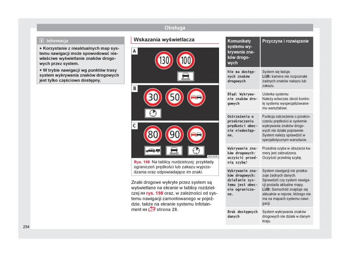 Seat Ateca instrukcja obslugi / page 256