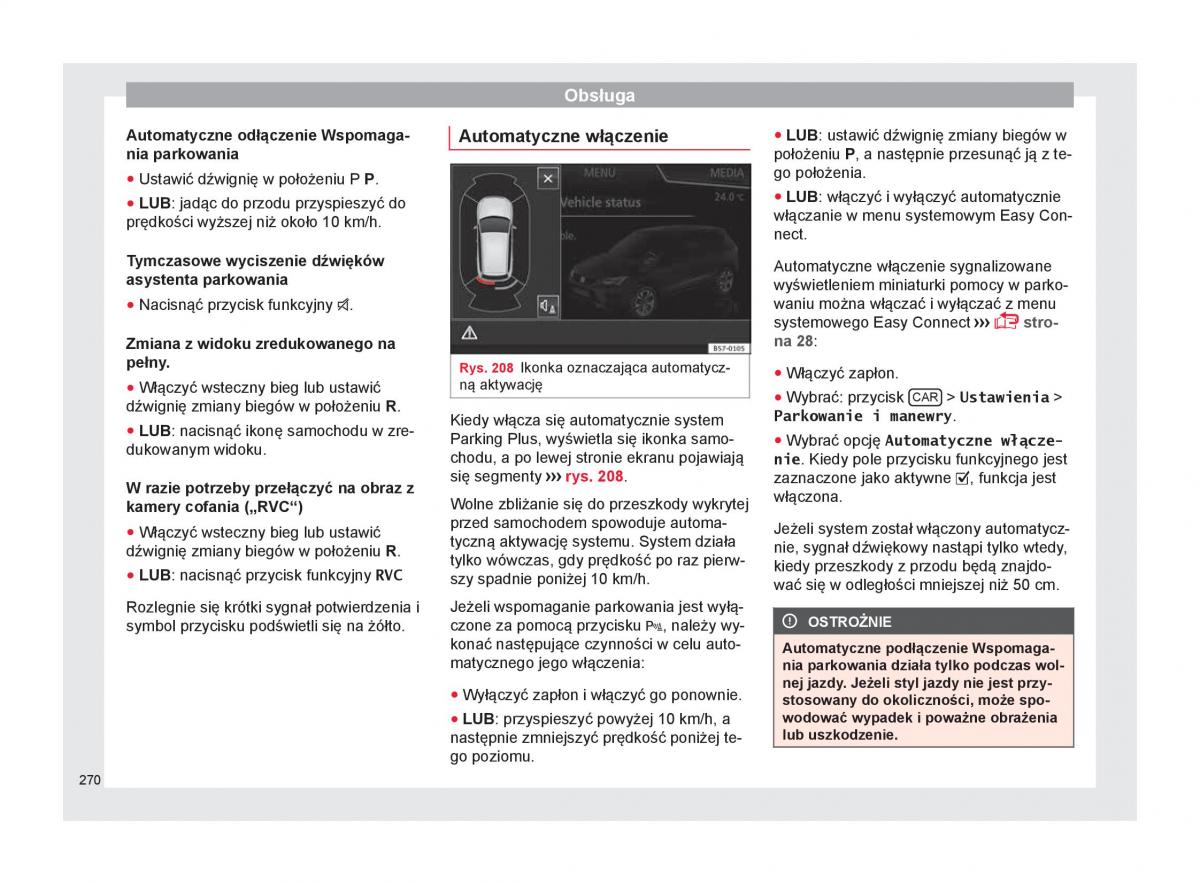 Seat Ateca instrukcja obslugi / page 272