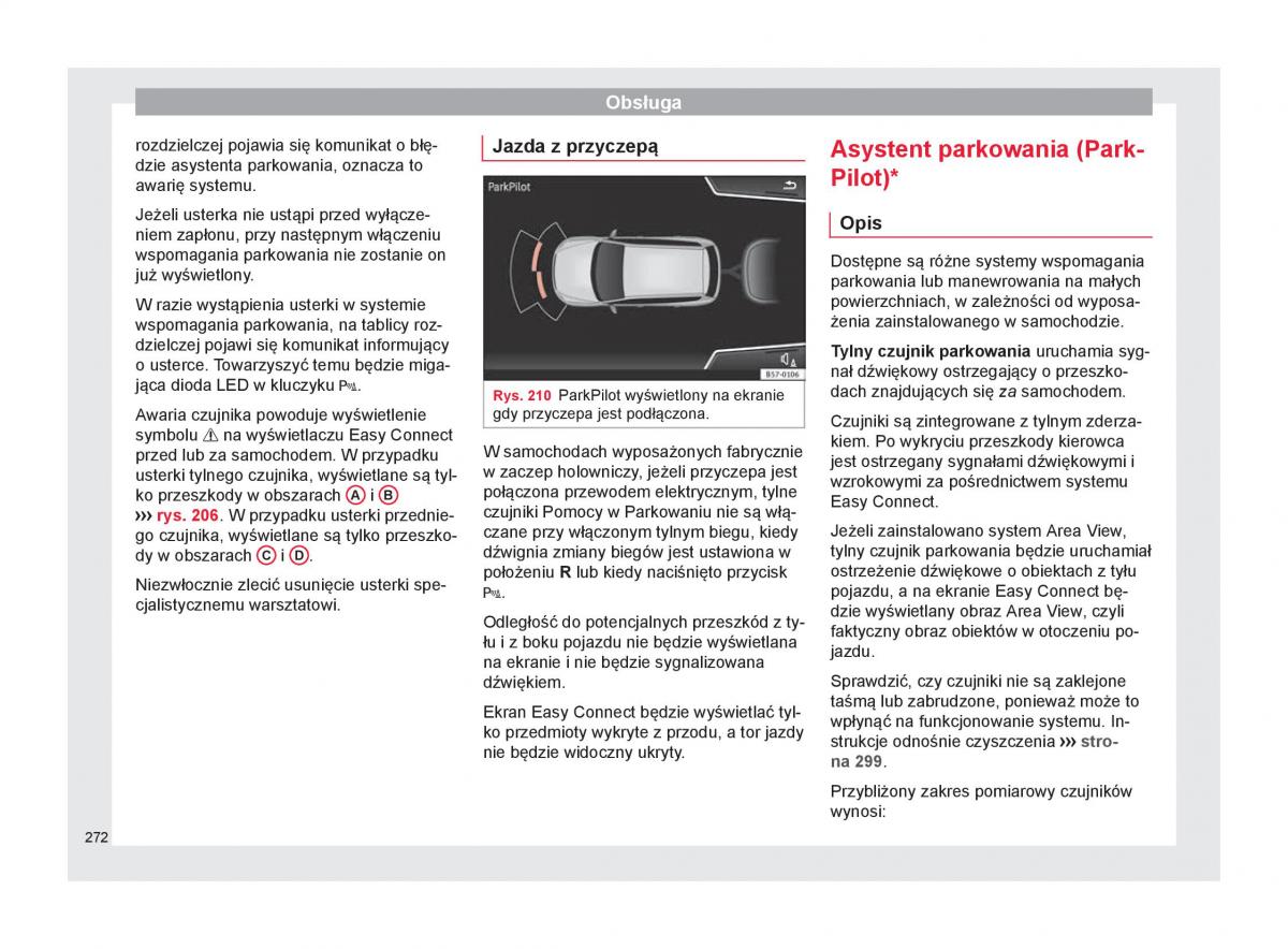 Seat Ateca instrukcja obslugi / page 274