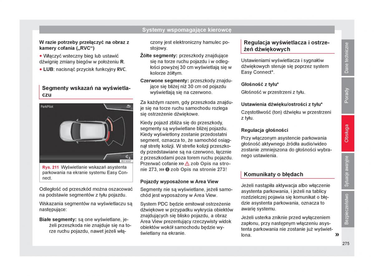 Seat Ateca instrukcja obslugi / page 277