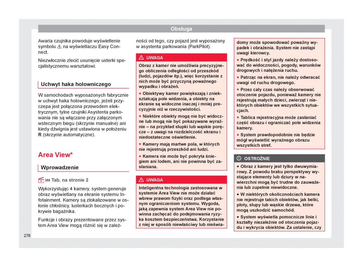 Seat Ateca instrukcja obslugi / page 278