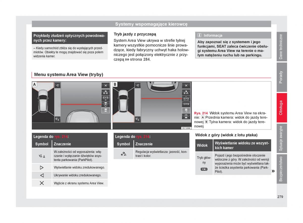 Seat Ateca instrukcja obslugi / page 281