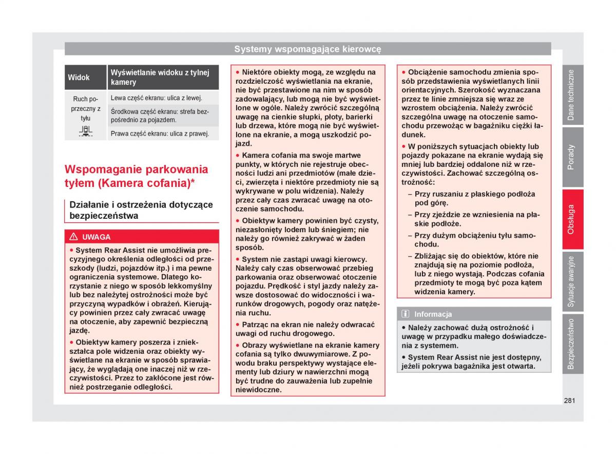 Seat Ateca instrukcja obslugi / page 283