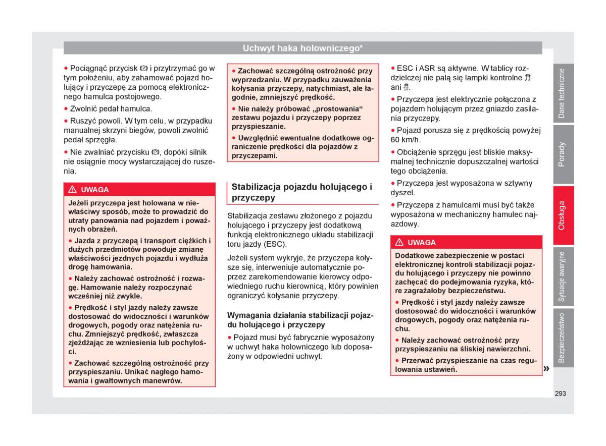 Seat Ateca instrukcja obslugi / page 295