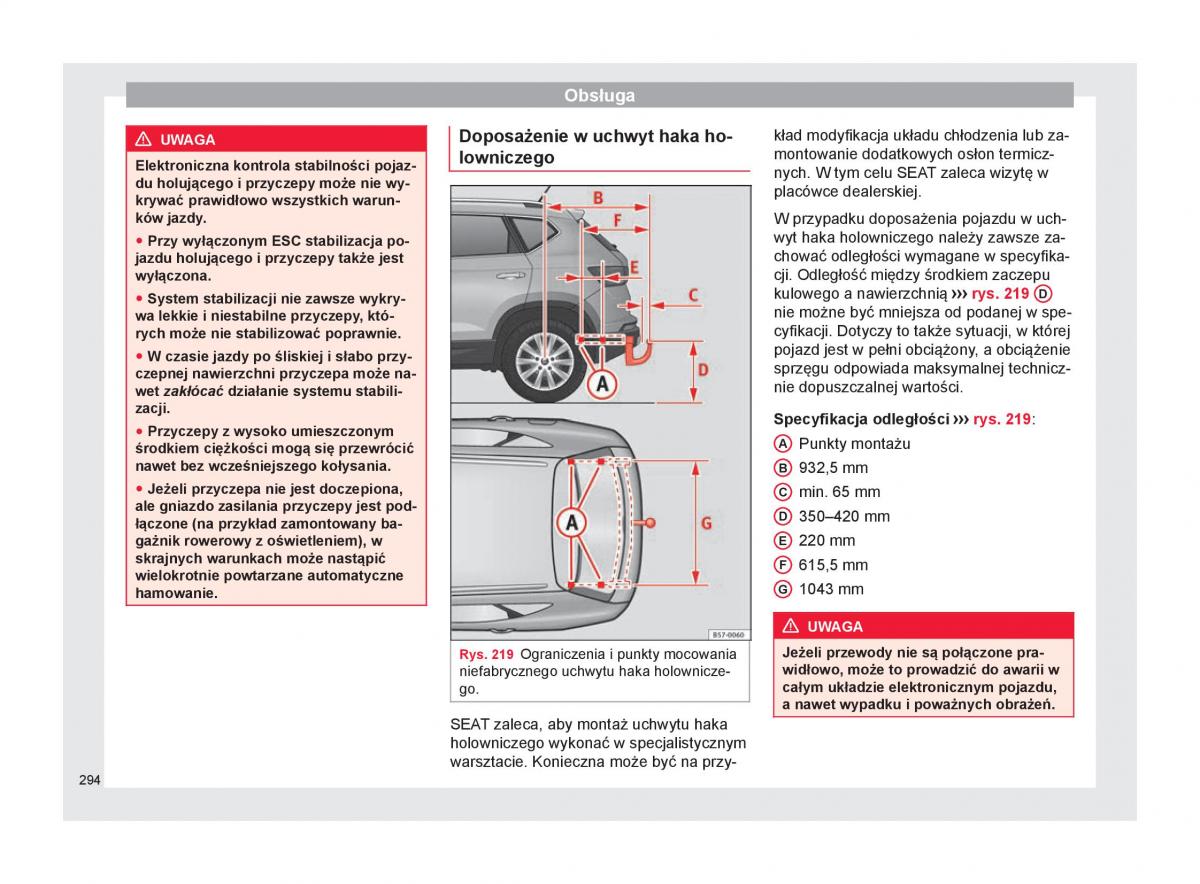 Seat Ateca instrukcja obslugi / page 296