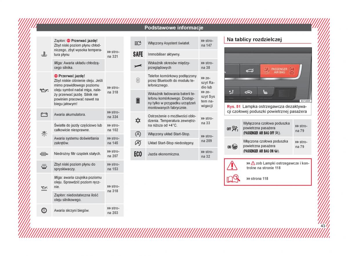 Seat Ateca instrukcja obslugi / page 45