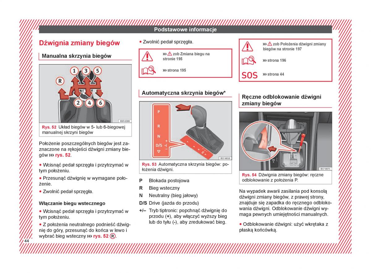 Seat Ateca instrukcja obslugi / page 46