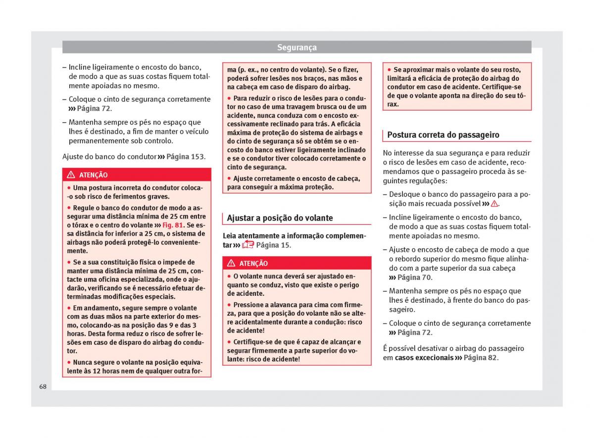 Seat Ateca manual del propietario / page 70