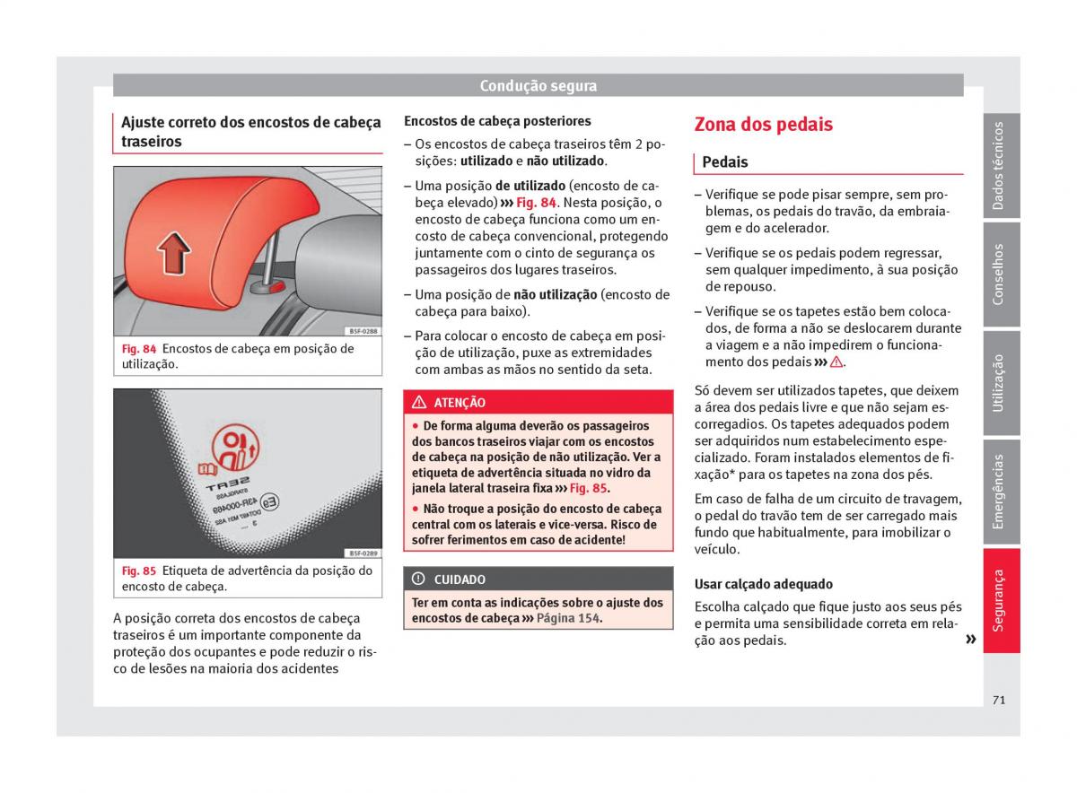 Seat Ateca manual del propietario / page 73