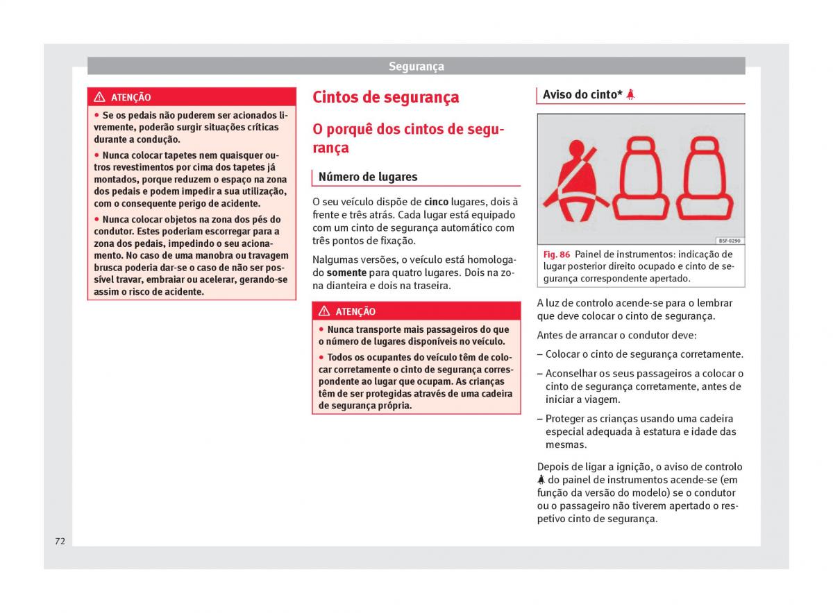 Seat Ateca manual del propietario / page 74