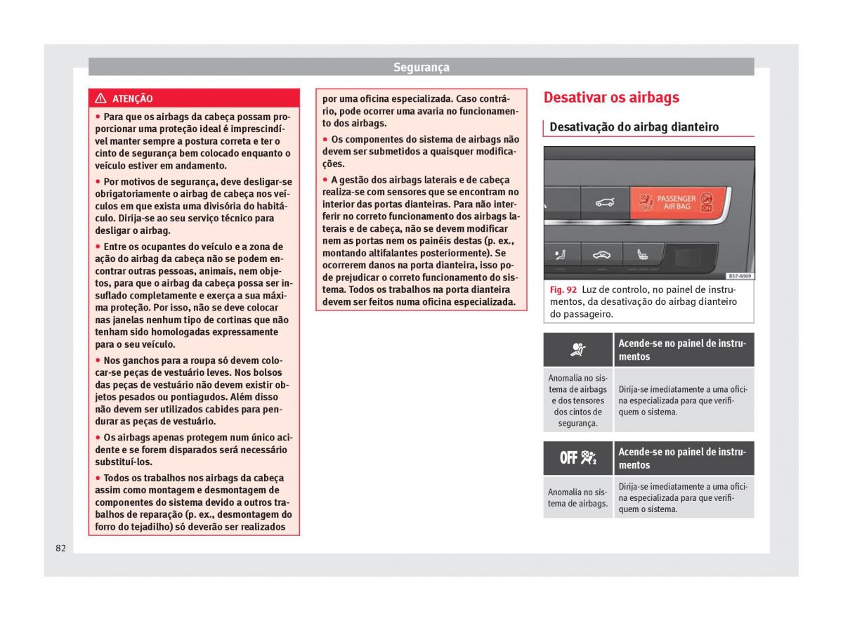 Seat Ateca manual del propietario / page 84