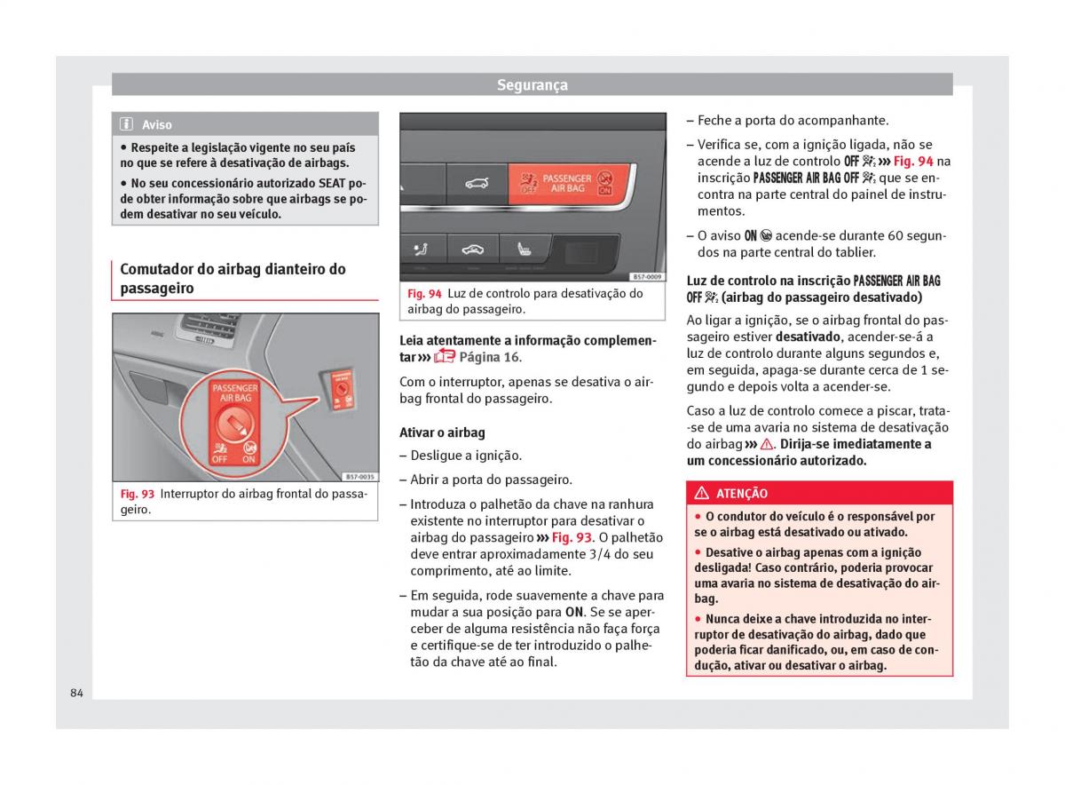 Seat Ateca manual del propietario / page 86