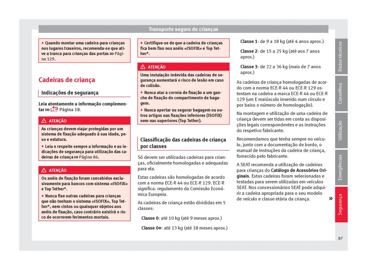 Seat Ateca manual del propietario / page 89