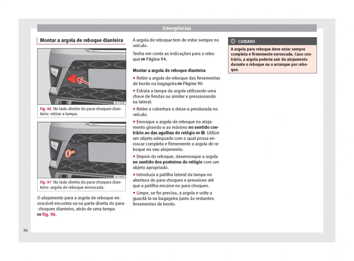 Seat Ateca manual del propietario / page 98