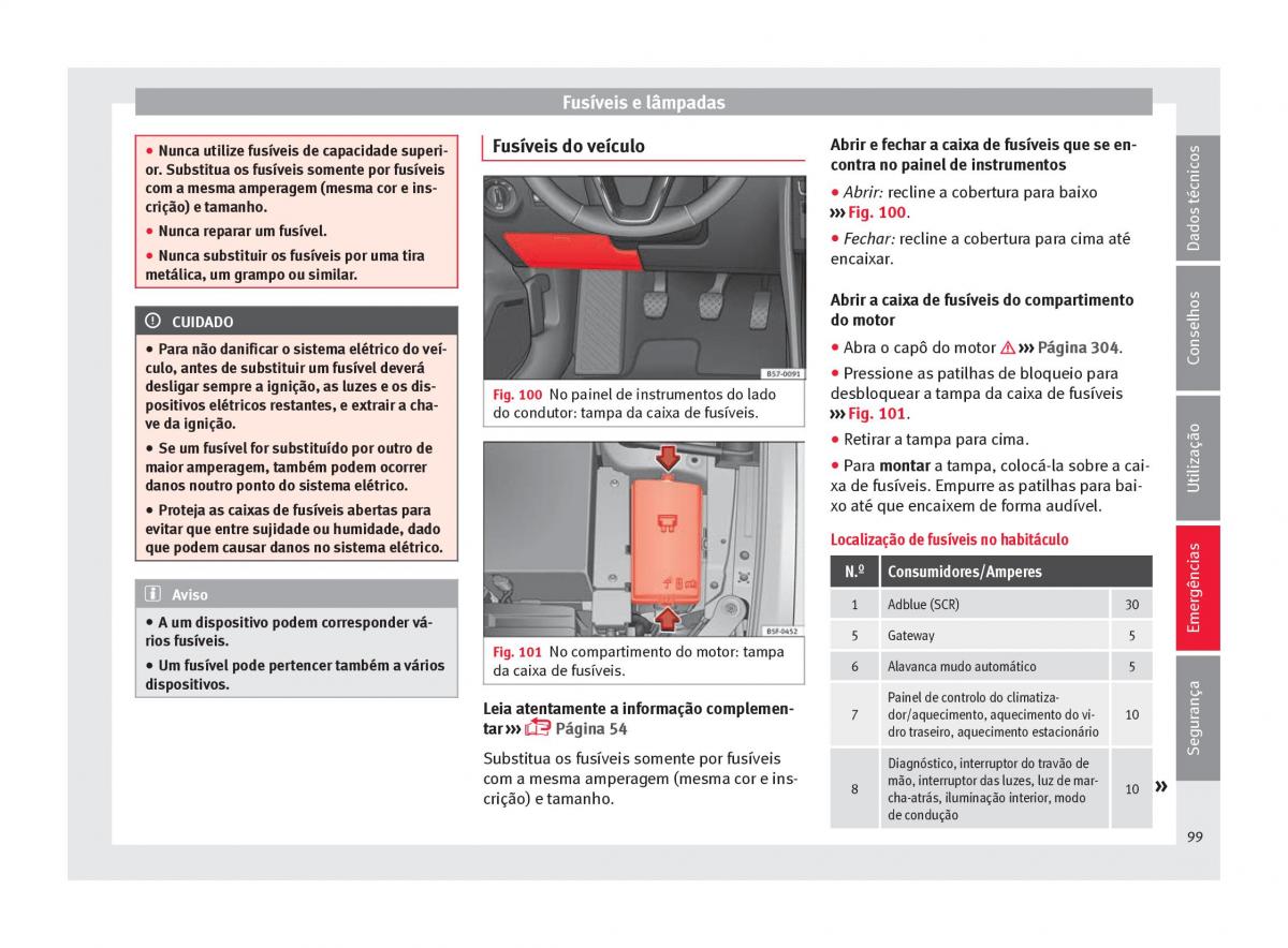 Seat Ateca manual del propietario / page 101