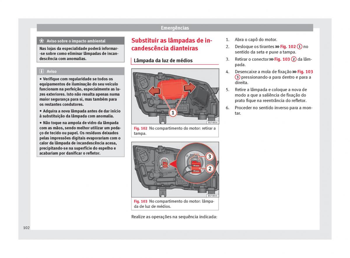 Seat Ateca manual del propietario / page 104