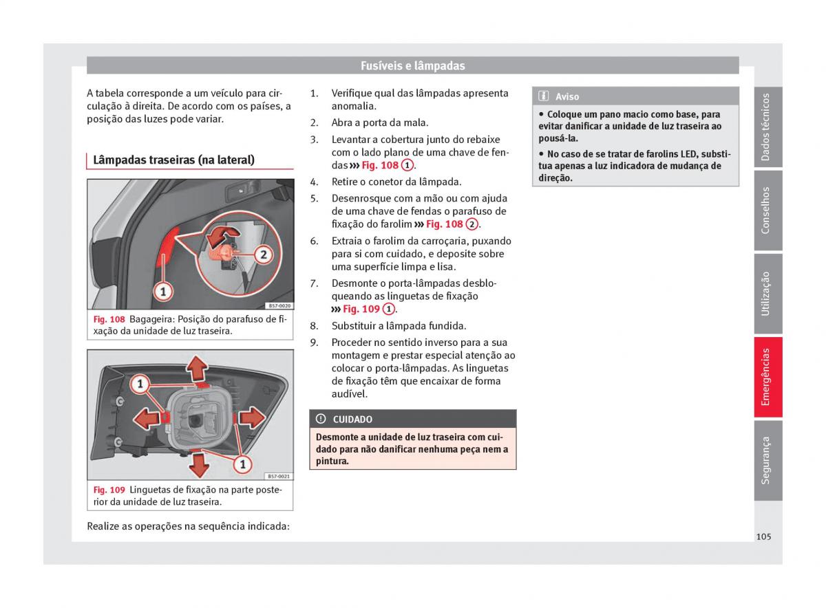 Seat Ateca manual del propietario / page 107