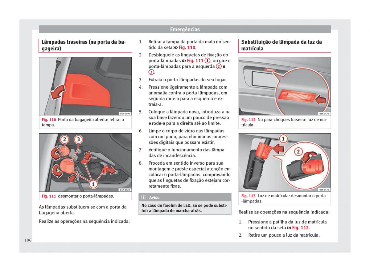 Seat Ateca manual del propietario / page 108