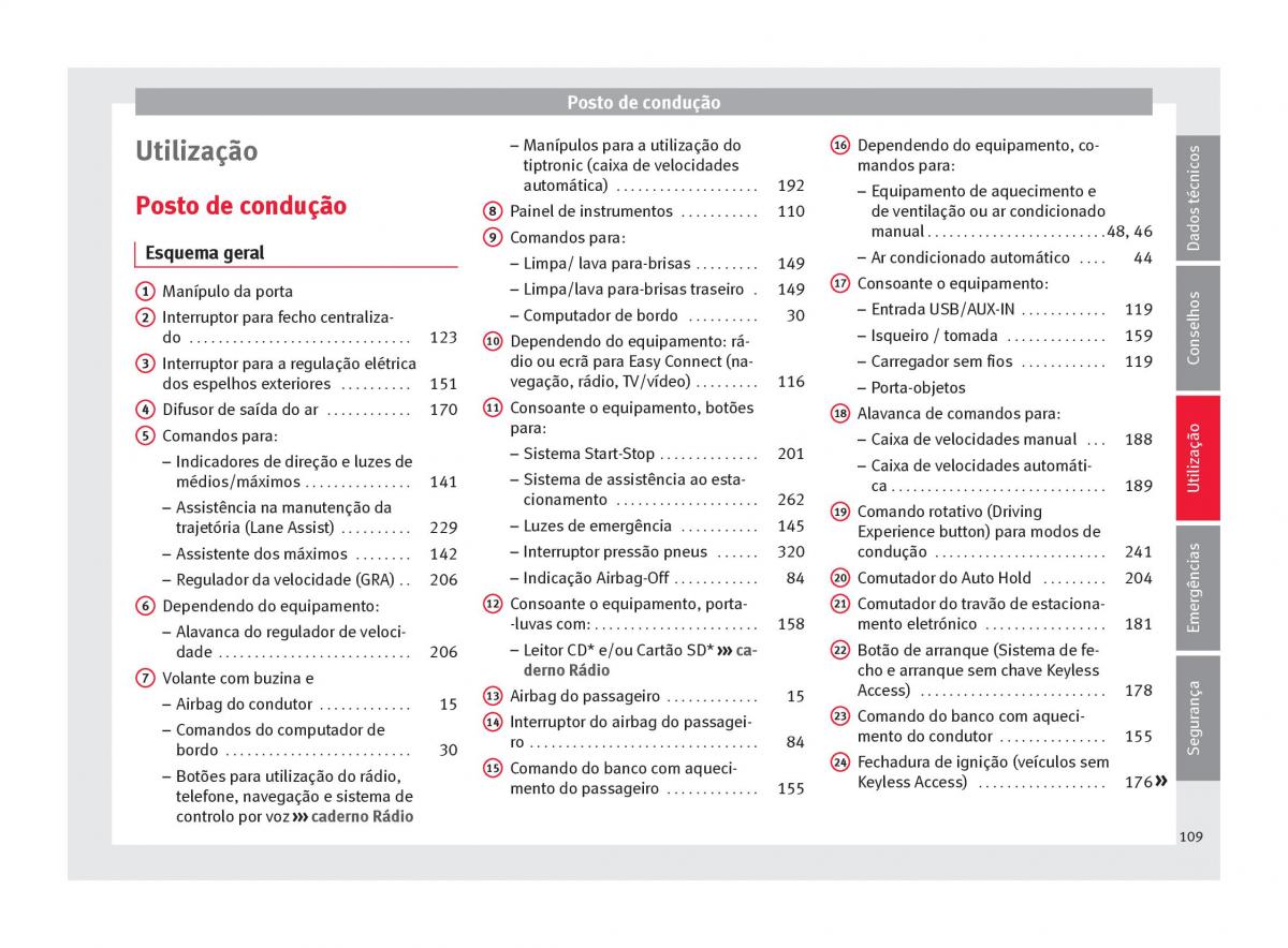 Seat Ateca manual del propietario / page 111