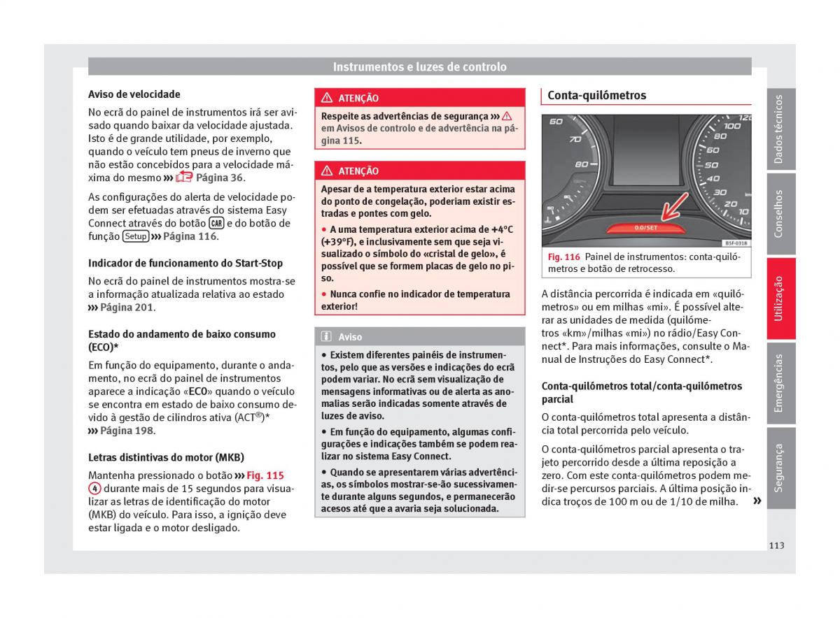 Seat Ateca manual del propietario / page 115