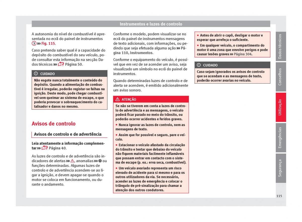 Seat Ateca manual del propietario / page 117