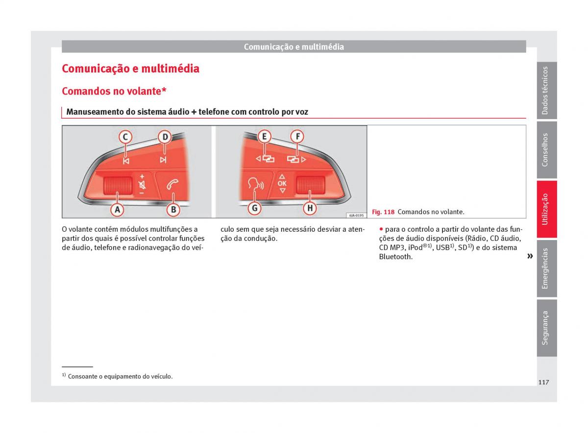 Seat Ateca manual del propietario / page 119