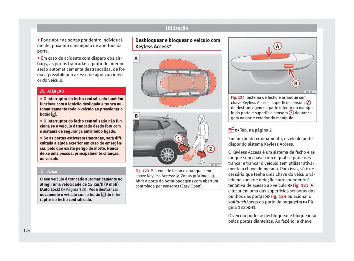 Seat Ateca manual del propietario / page 126