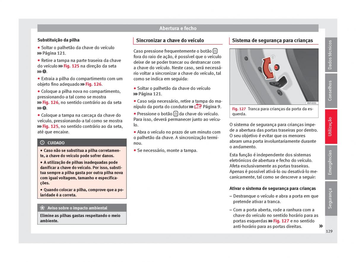 Seat Ateca manual del propietario / page 131