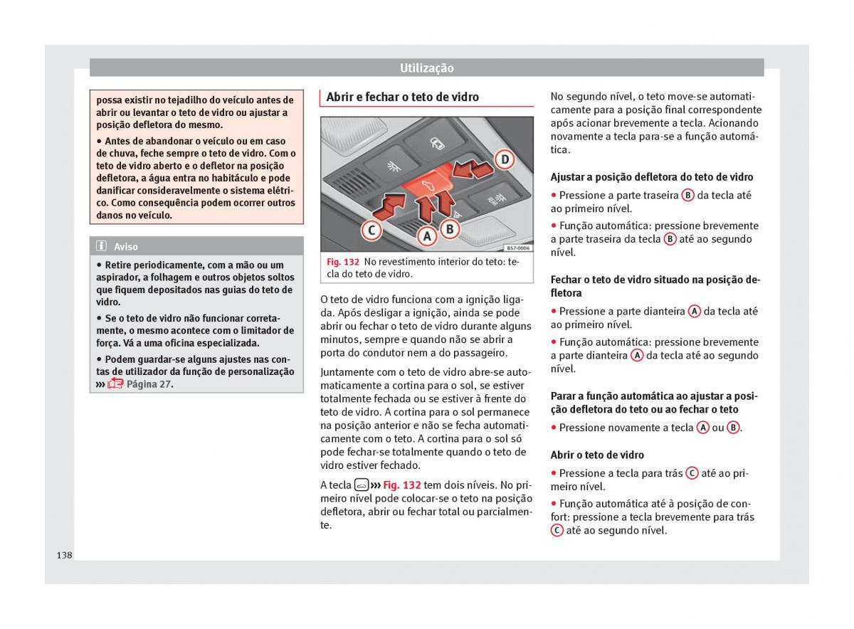 Seat Ateca manual del propietario / page 140