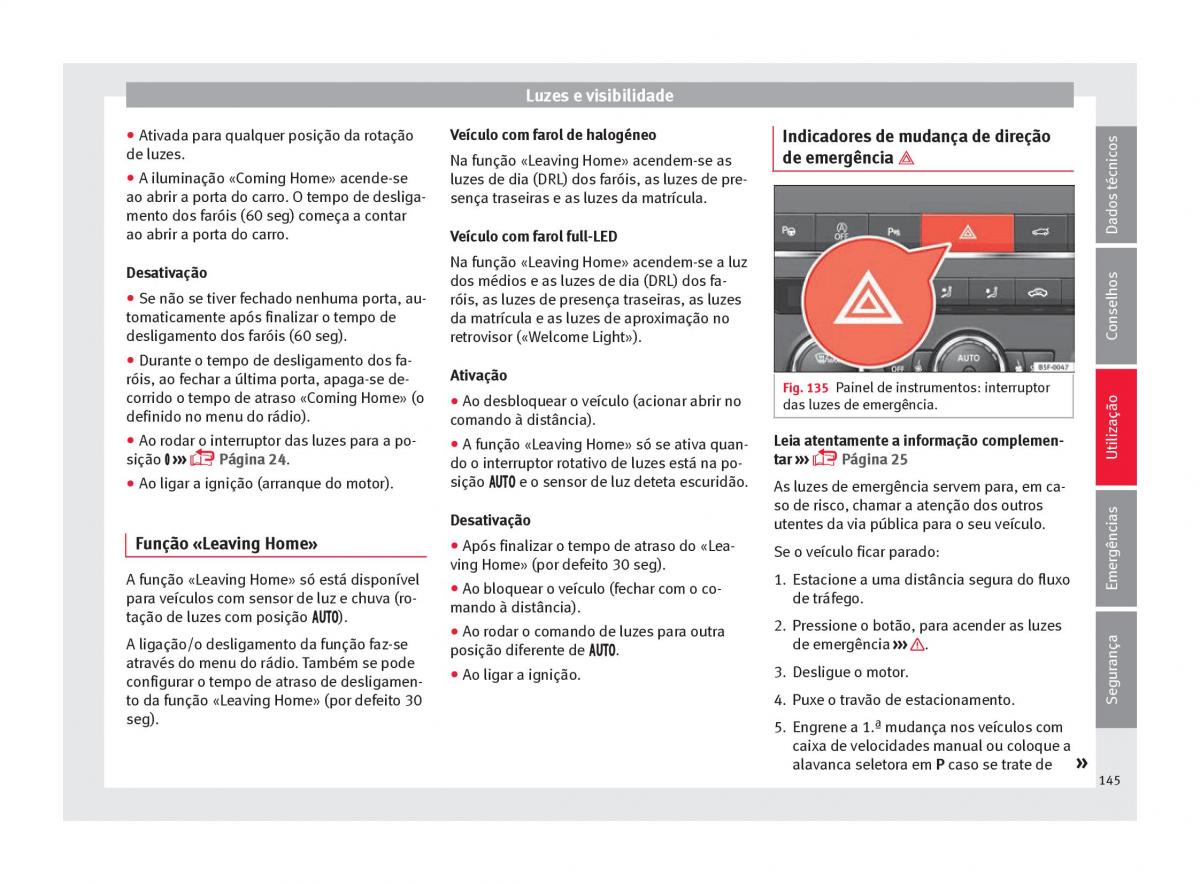 Seat Ateca manual del propietario / page 147