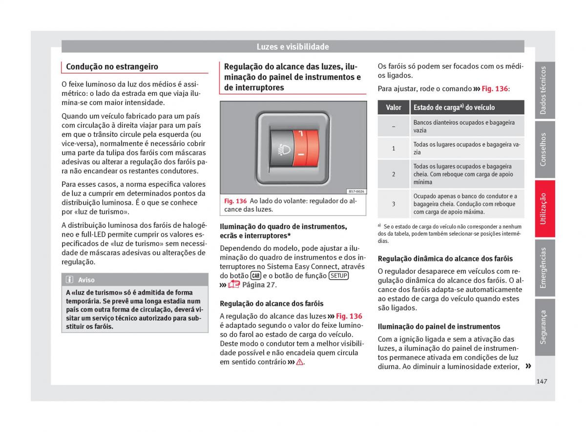 Seat Ateca manual del propietario / page 149