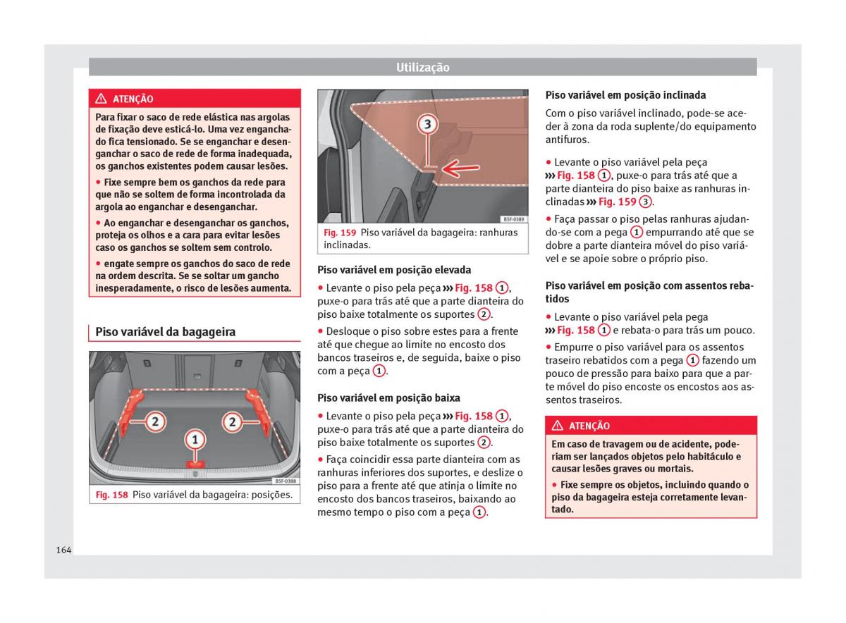 Seat Ateca manual del propietario / page 166