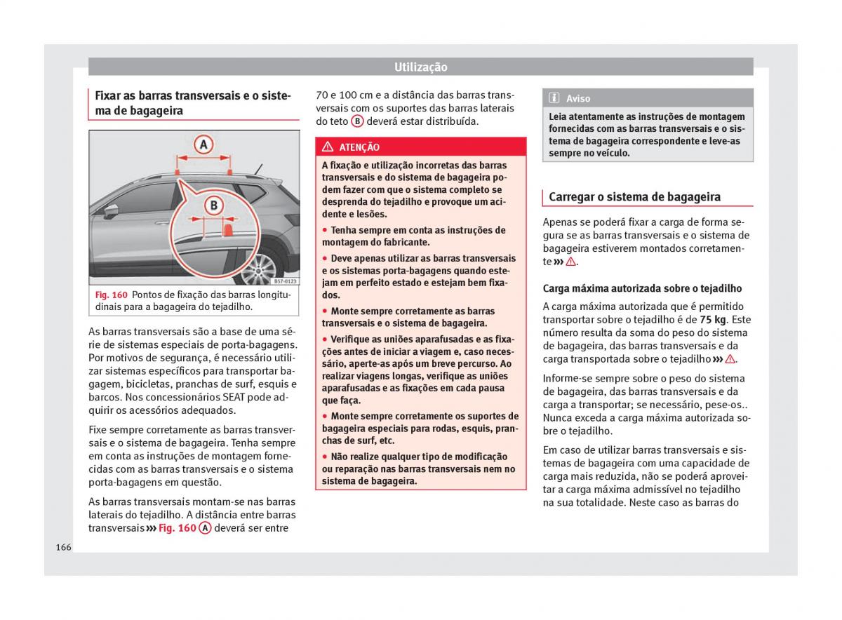 Seat Ateca manual del propietario / page 168