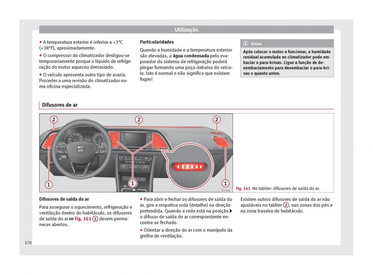 Seat Ateca manual del propietario / page 172