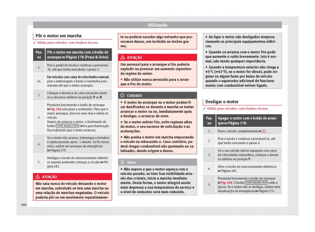 Seat Ateca manual del propietario / page 182