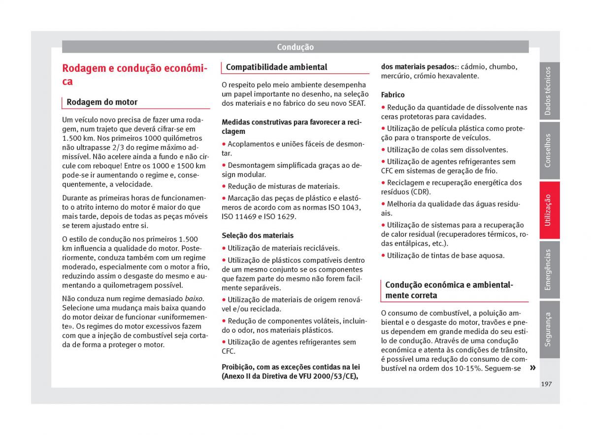 Seat Ateca manual del propietario / page 199