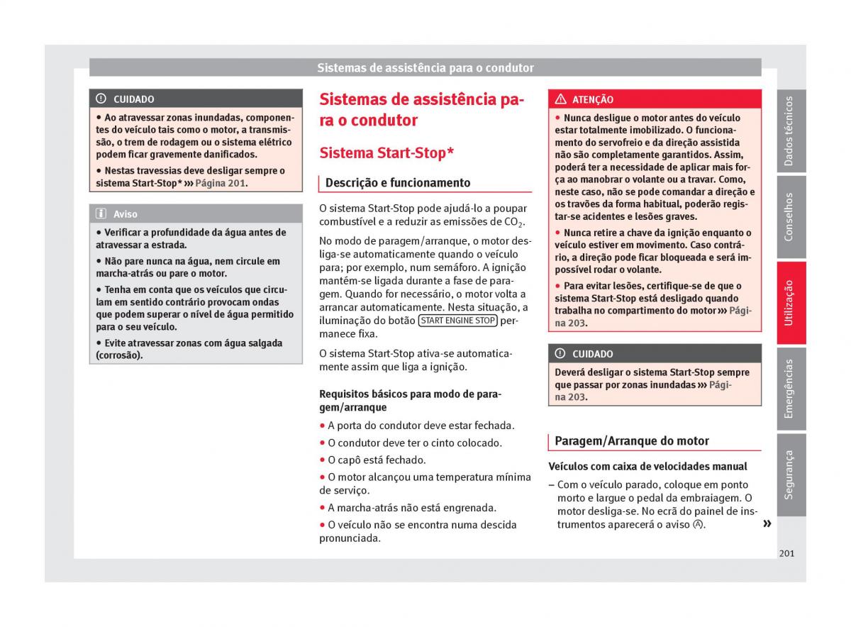 Seat Ateca manual del propietario / page 203